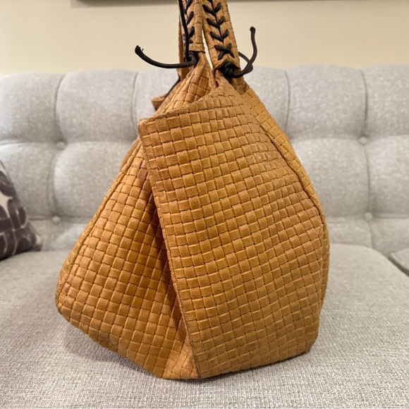 Borse In Pelle large woven leather bag - Picture 5 of 15